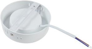 Pannello LED Enzo Varnalux da superficie 18w bianco 3000k base 226mm rotondo - 9000530