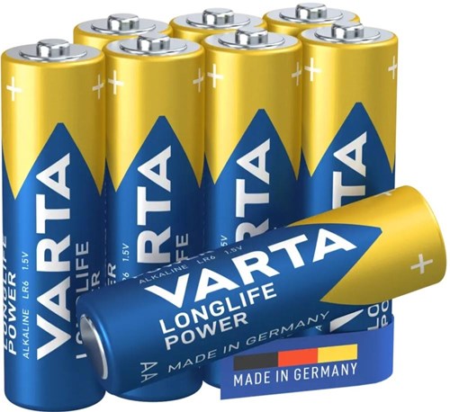 Varta Battery AA 4+4 Alkaline Longlife Potencia