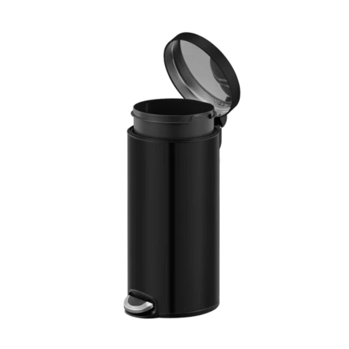 Papelera con pedal Eko serene 30l negro mate