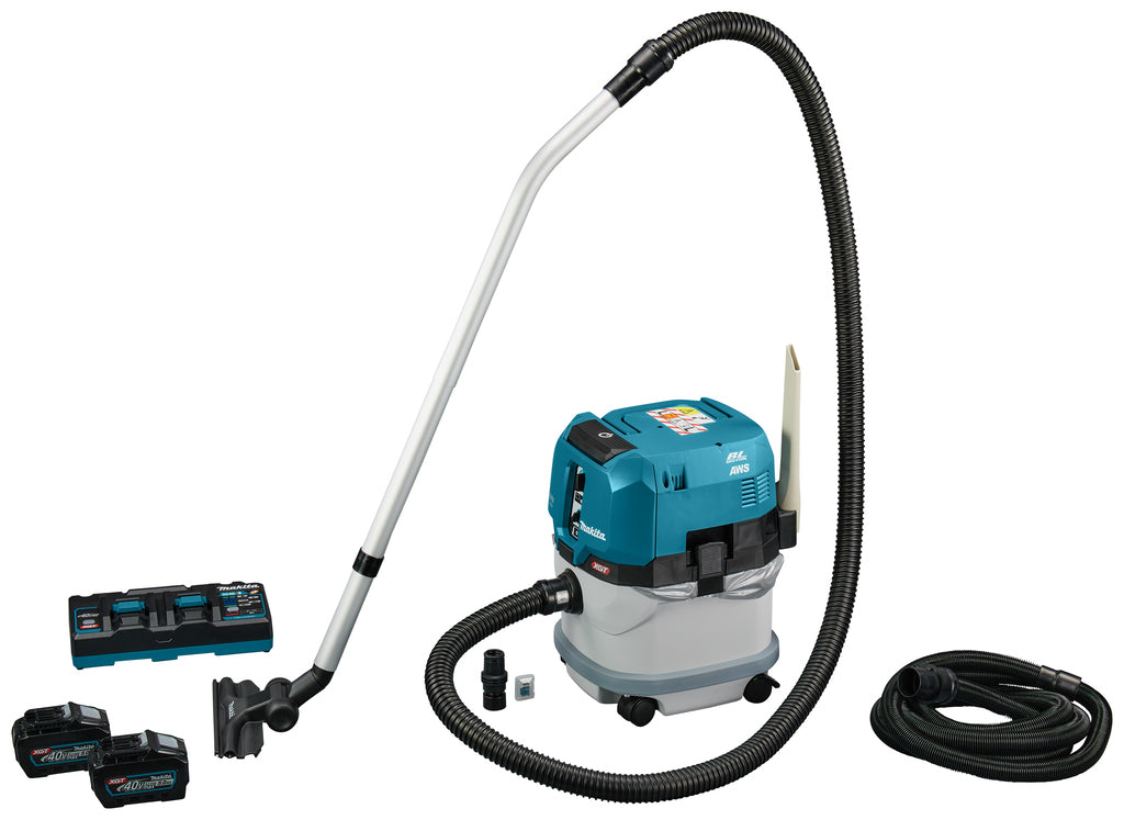 Makita vc004glt21 | Aspiradora de 40v máx. | conjunto | 5.0ah | aws-vc004glt21