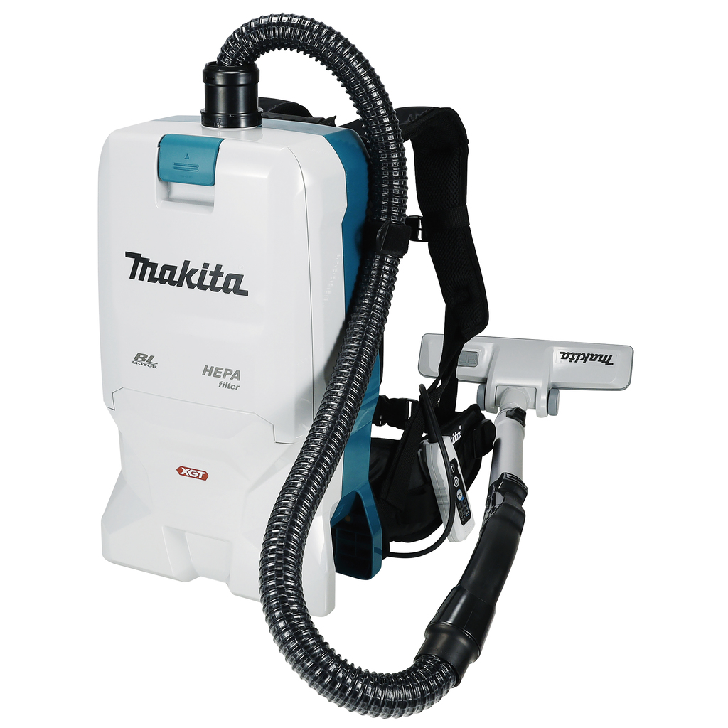 Makita VC011GZ 40V Max Aspirapolvere a zaino per la pulizia | senza batterie e caricabatterie | nella scatola - vc011gz
