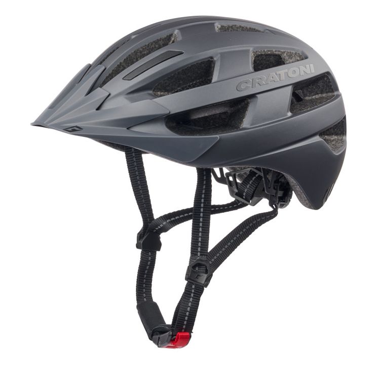 Casco Cratoni velo-x grigio opaco m-l