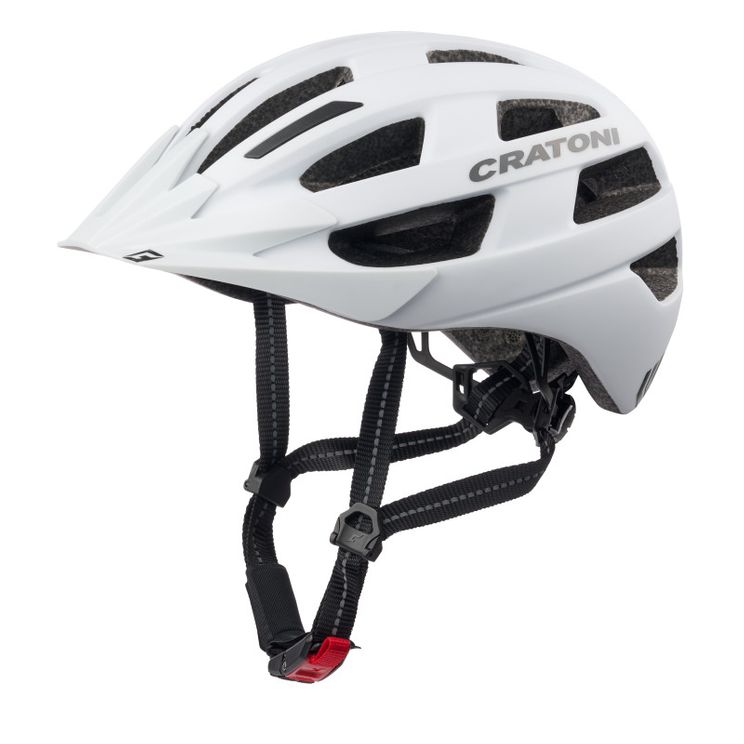 Casco Cratoni velo-x bianco opaco m-l