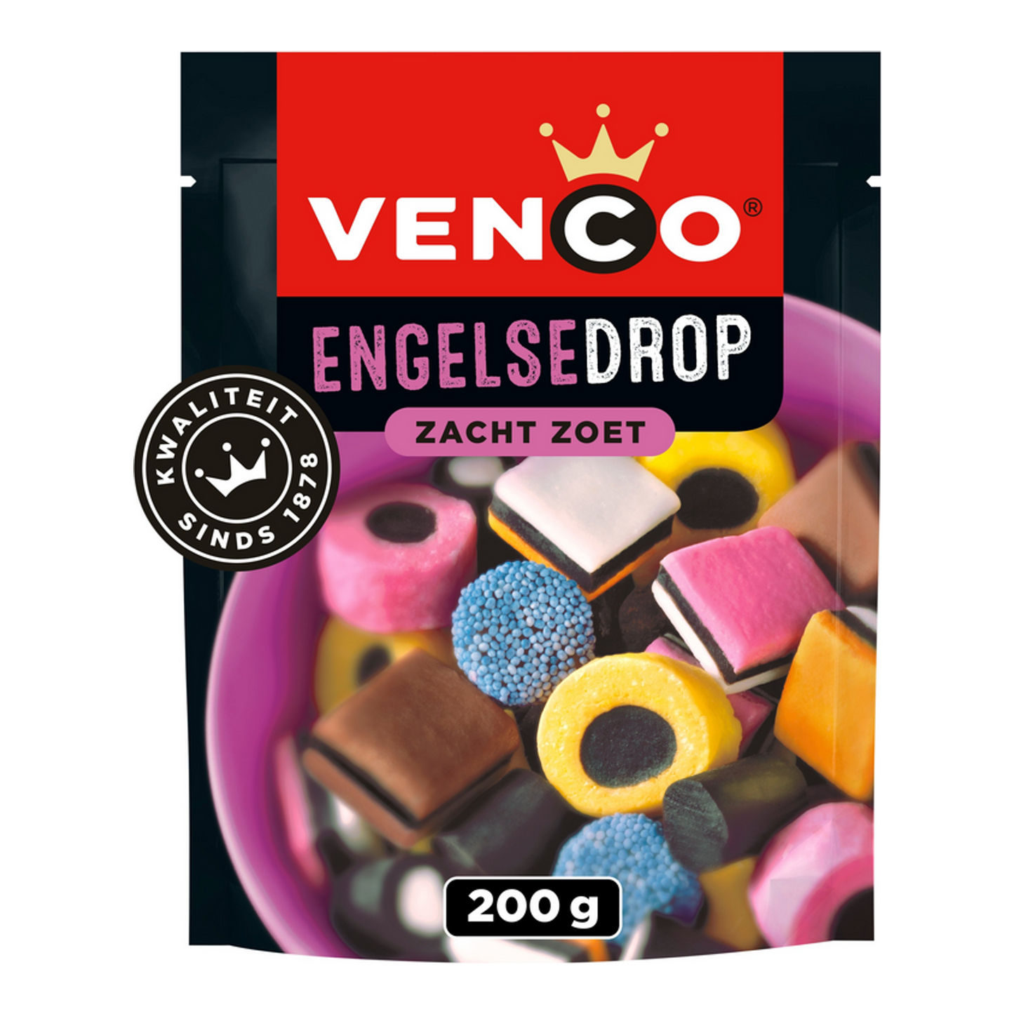 Busta di liquirizia inglese Venco (10x 200g)