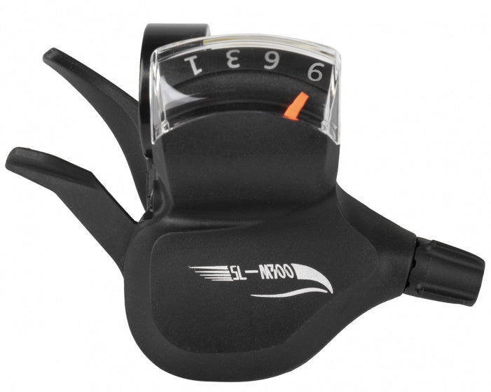 Ventura Thumbsteller a 9 velocità destra nera