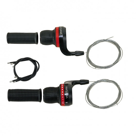 Ventura Shifters con manico a 21 velocità Nero