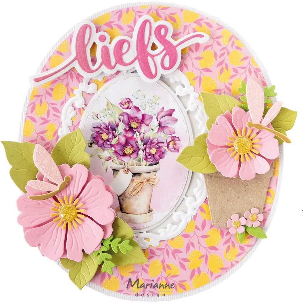 Diseño Marianne • hoja cortada happy gardners