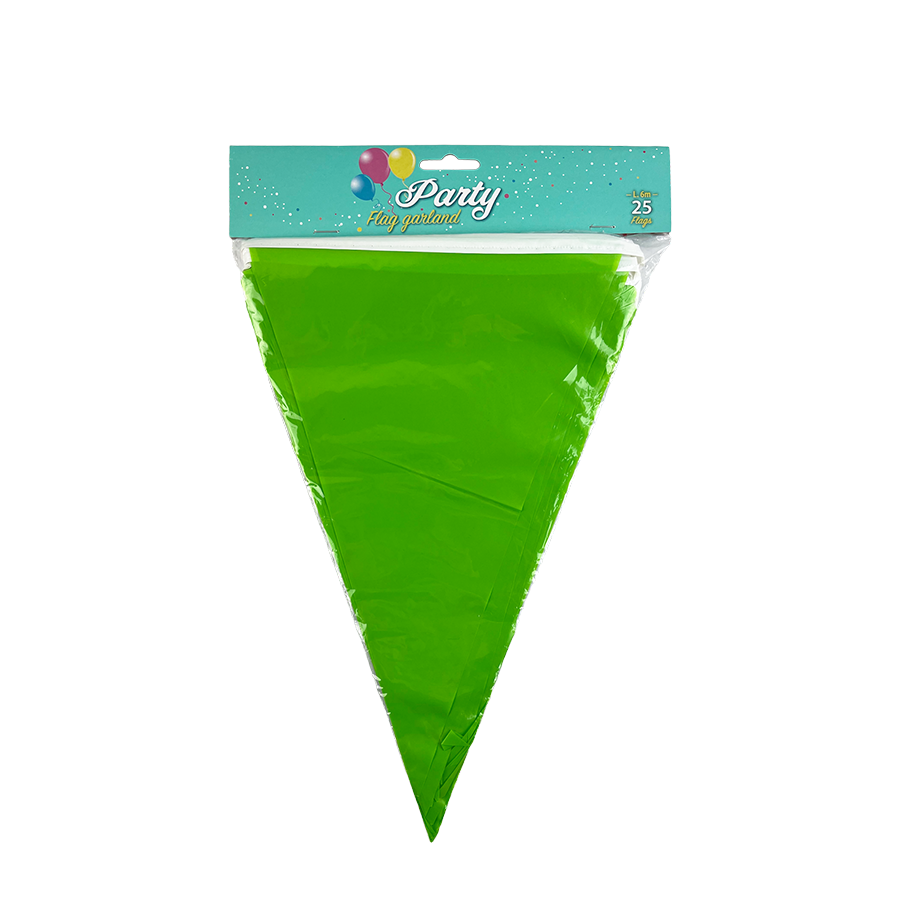 Linea bandiera verde 600cm