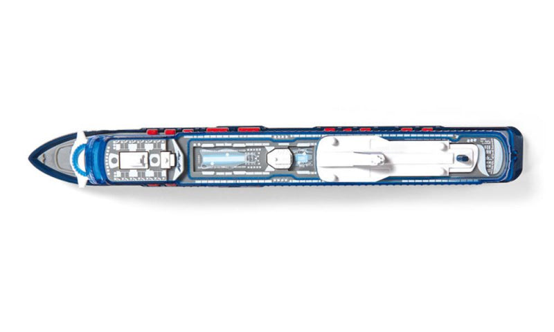 Barco minero insignia Siku 1 (1:1400)