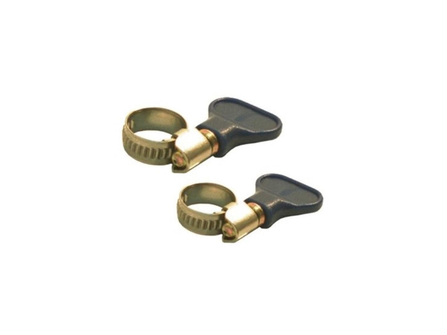Fascetta stringitubo con dado ad alette 10-16 set 2