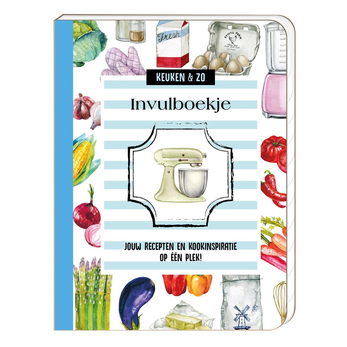 Libros de imágenes de cocina para completar el folleto.