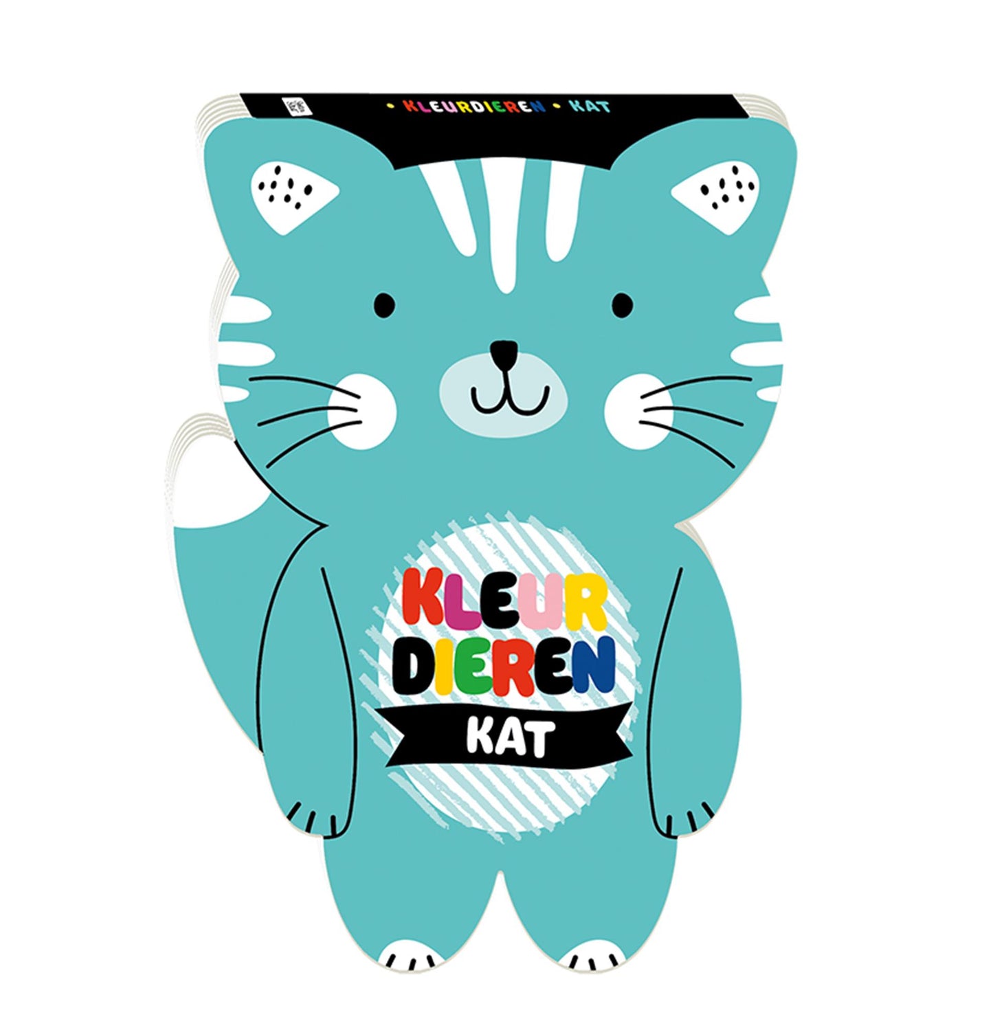 Libros de imágenes para colorear animales - gato