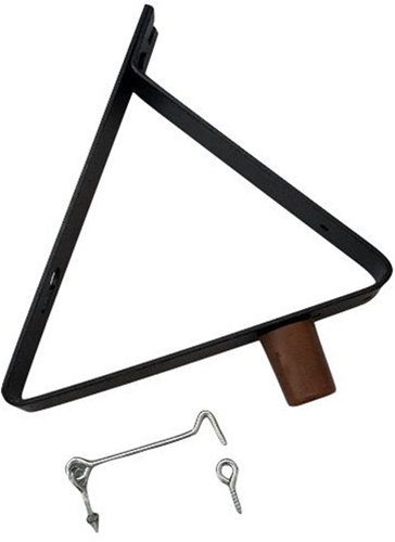 Juego de cierres de puerta Waelbers 55gr negro