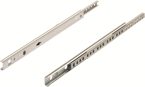 Guía de cajón de bolas Waelbers 250-410 17mm 10 kg tipo h - 1 pieza(s) - 9136693