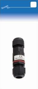 Acoplamiento de cable estanco ip68 máx. 3x1,5qmm negro - 6617040