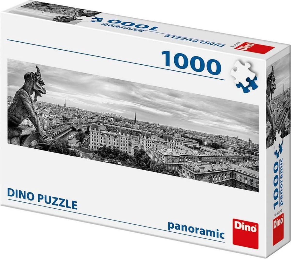 Dinotoys Dino Puzzle - Panorama Paris of Notre -Dame - 1000 pezzi