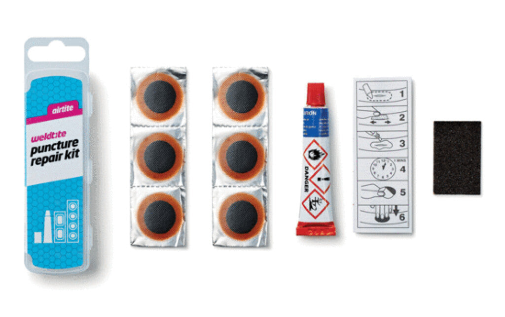 Weldtite PVC Plak Repair Bola Ball Boot de 3 piezas