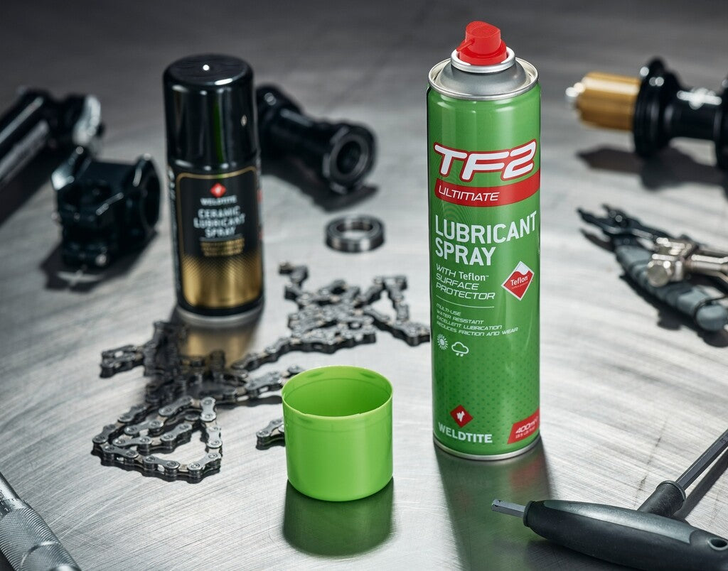 Weldtite TF2 aceite lubricante+lata de aerosol de teflón 400 ml 3903015