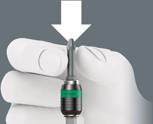 Rapidaptor T -Mhrip - Colocación de broca sin herramientas - agarre magnético - Momentos de alto tacleado y aflojamiento - Forma ergonómica - previene pérdidas de fricción