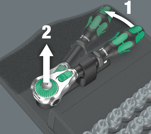 Wera 8100 sb all-in zyklop speed | 3 8 | 35 pezzi 05003536001