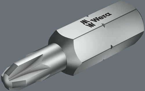 Wera 851 1 rz puntas phillips, ph 2 x 25 mm diámetro de vástago reducido - 1 pieza(s) - 05135009001