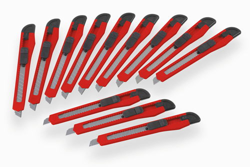 Juego de cuchillos desmontables Werkzeyt de 12 piezas - wu4250010