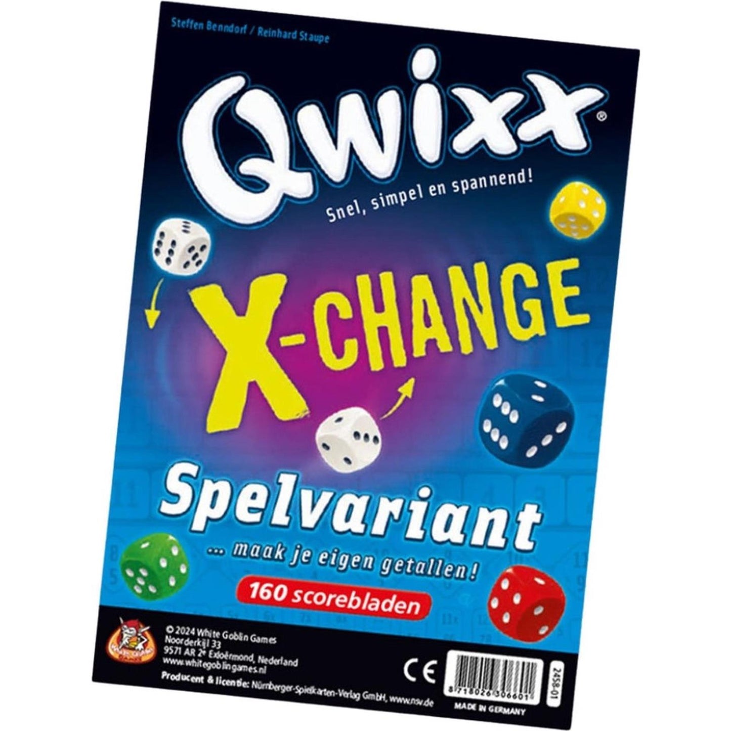 Juegos de duendes blancos qwixx: x-change