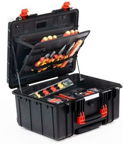 Wiha gereedschapkoffer xl 2 trolley electric 60-delig - 45795