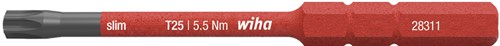 Lama reversibile Wiha | torx t25 x 75 mm | vde isolato | 1 pezzo - 36071 36071