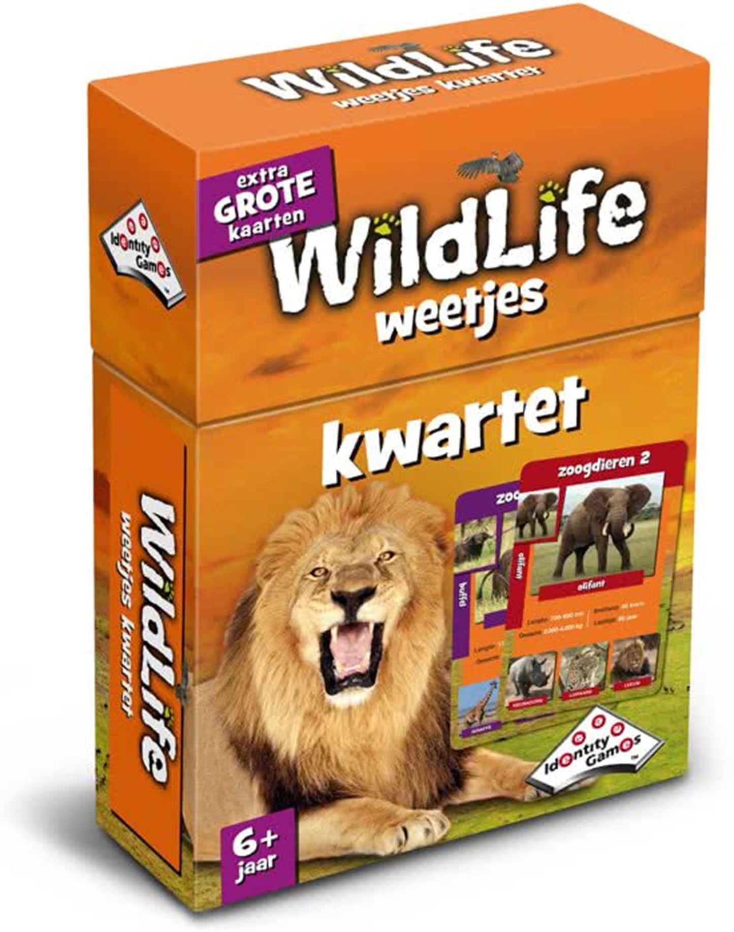 Boosterbox Wildlife Facts Quartet - Gioco di carte