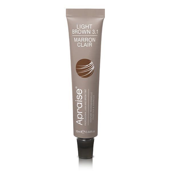 Apraise eyelash dye light brown no. 3.1