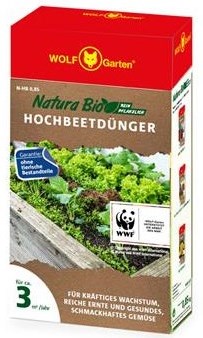 Wolf garten natura bio moestuinbakmest n-hb 0,85 - 3857505