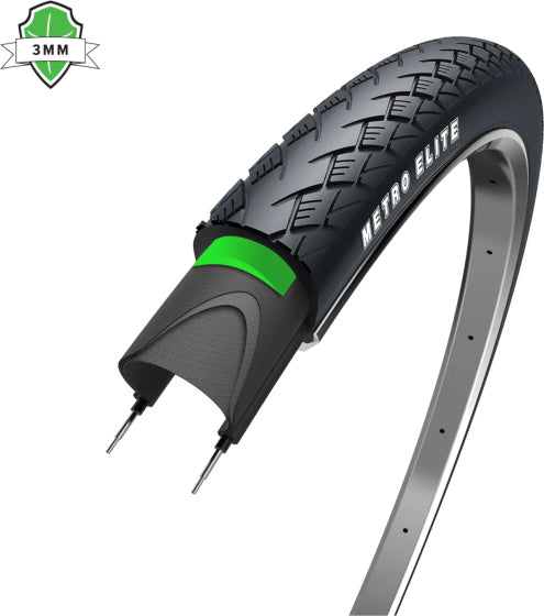 Wolff Metro Tire 28 x 1.60 (42-622) Black Antilek