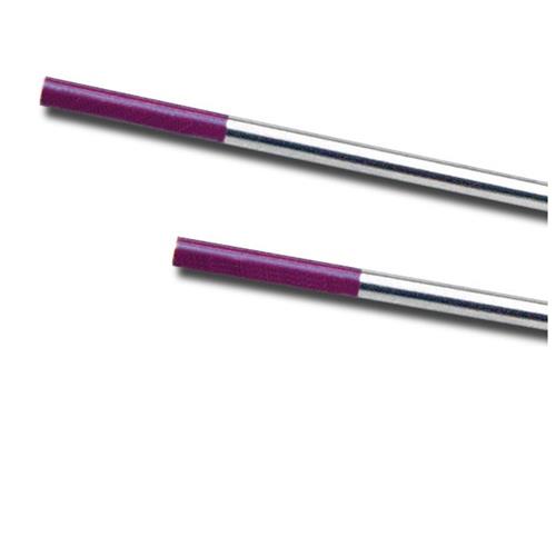 Electrodo de tungsteno 1,6x175 lila (morado) | 10 piezas