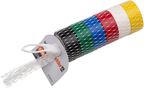 Nastro isolante Meister 3,3 m 6 pezzi - wu8632010