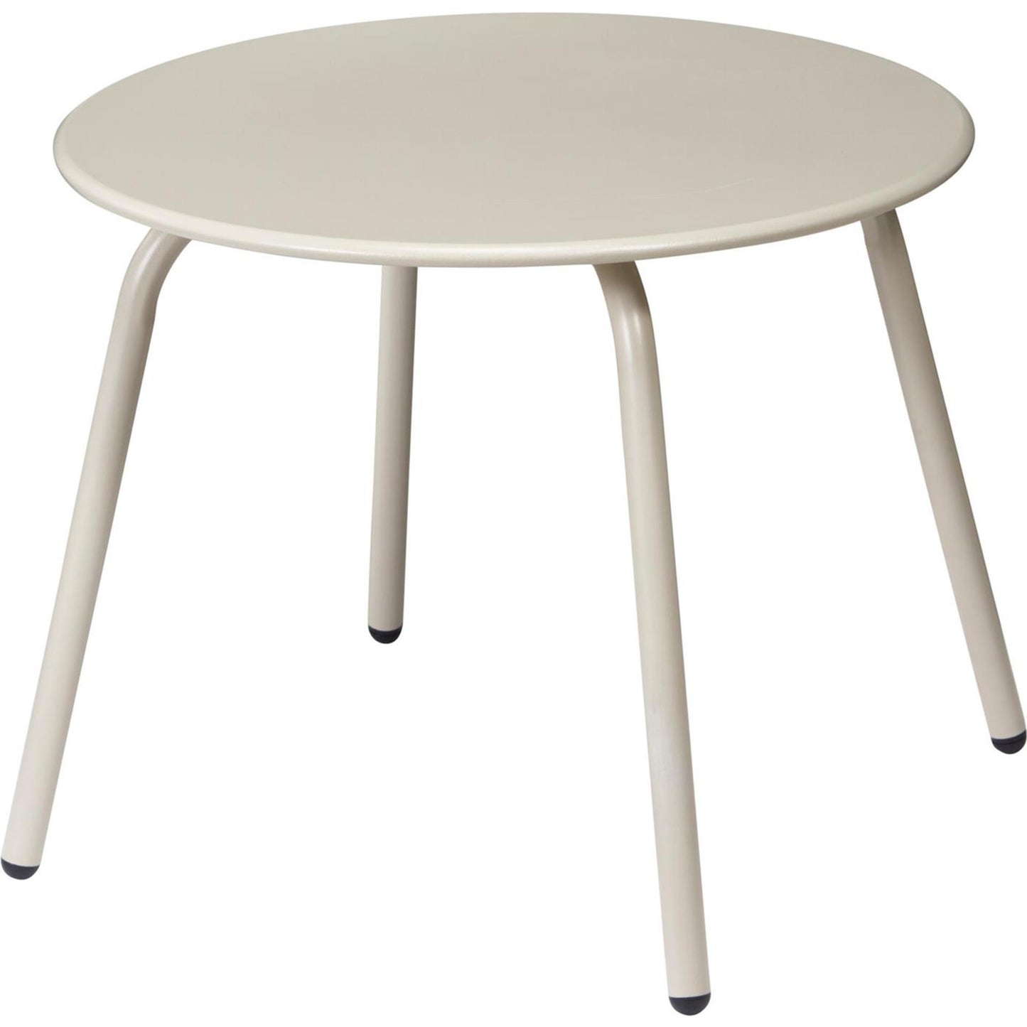 Mesa de salón beige ø50xh40cm