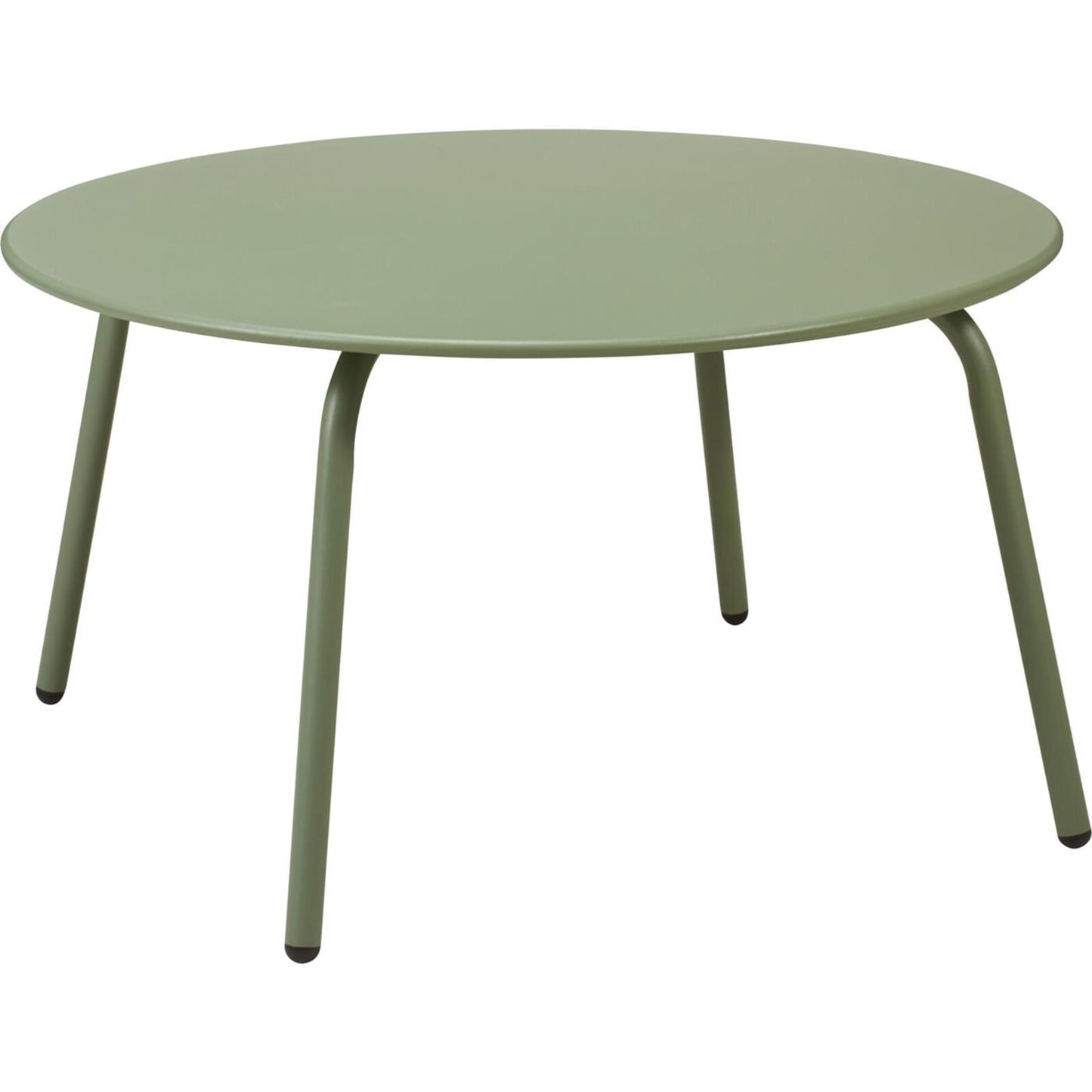 Home styling tafel groen ã¸70 x h40cm rond