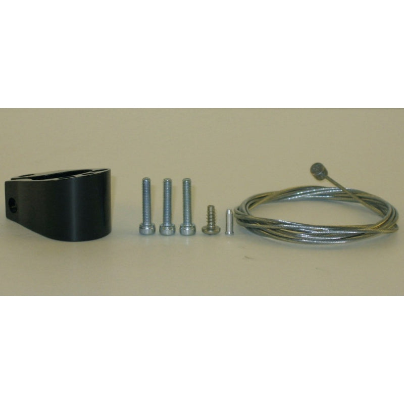 Kit de abrazadera de manillar de aluminio negro xootr