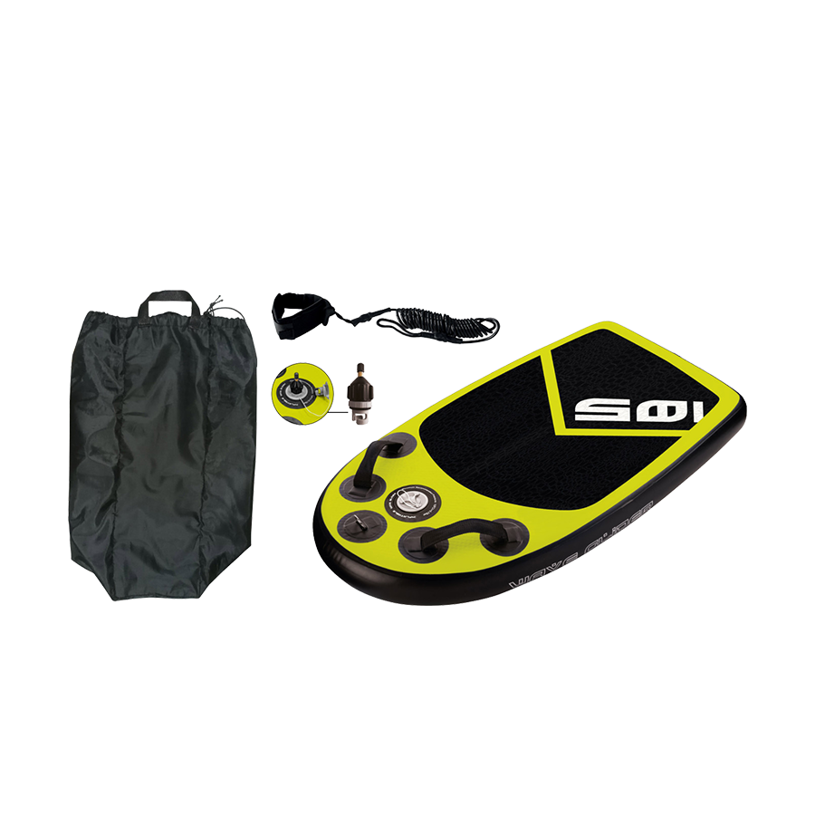 Body board Abi xq max giallo neon