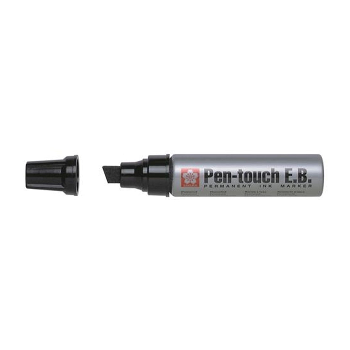 Pennarello Bruynzeel Pentouch nero extra largo 4 pz