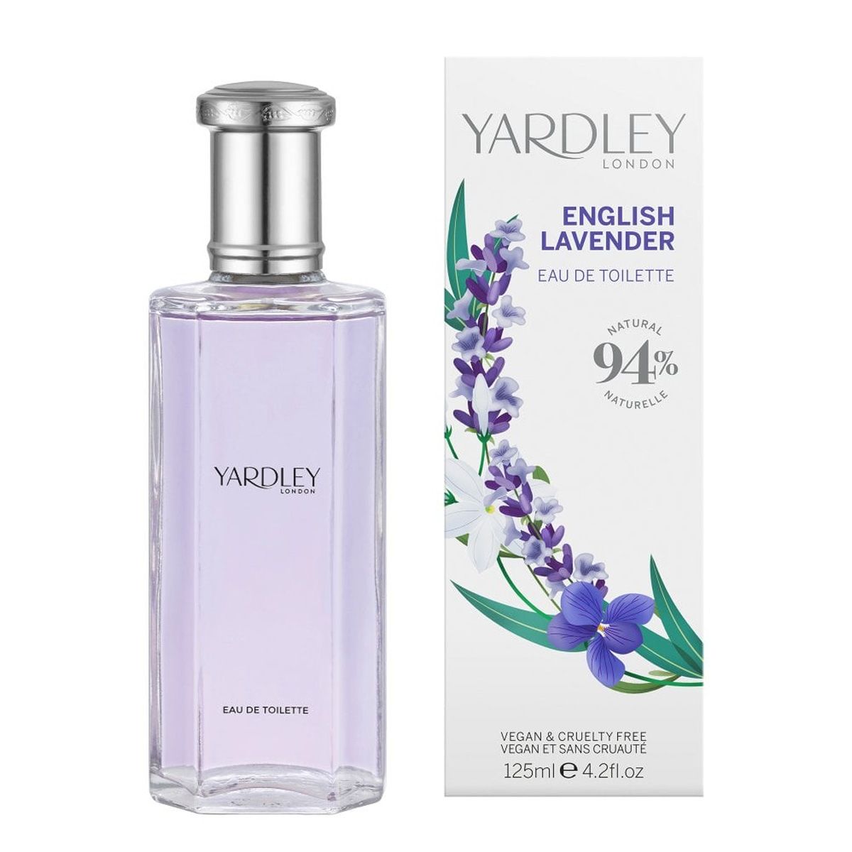 Yardley London Inglés Eau de Toilette Lavender 125ml