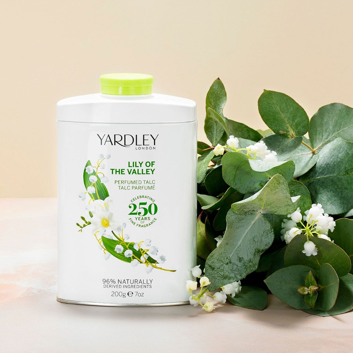 Yardley London English Talk Powder Lily del Valle 200gr.
