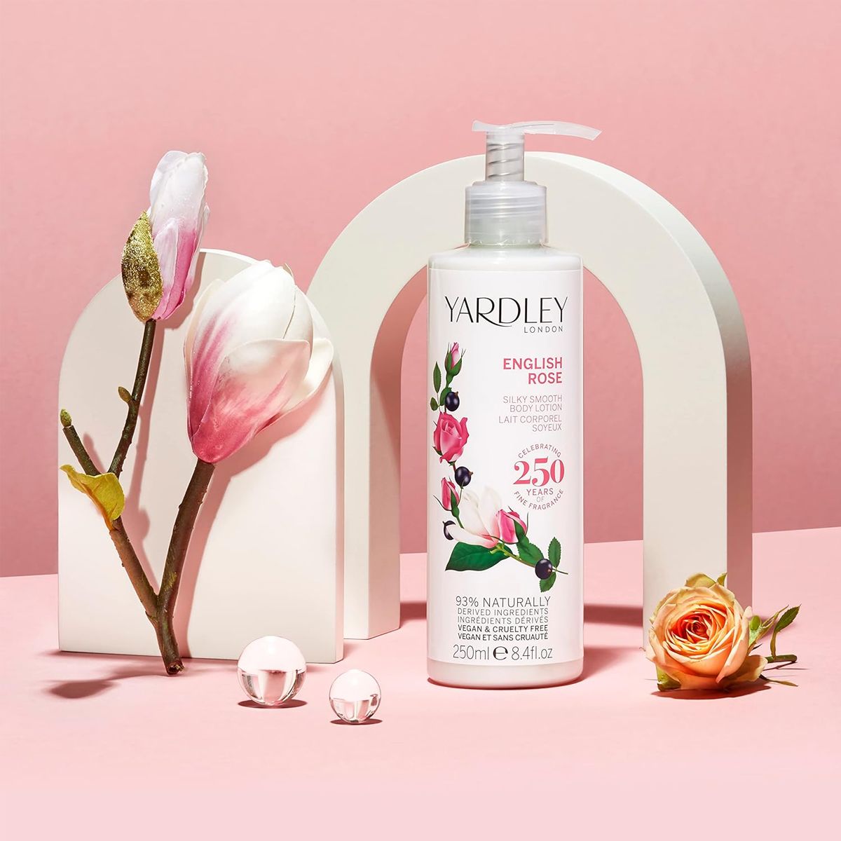 Yardley London loción corporal rosa inglesa 200ml