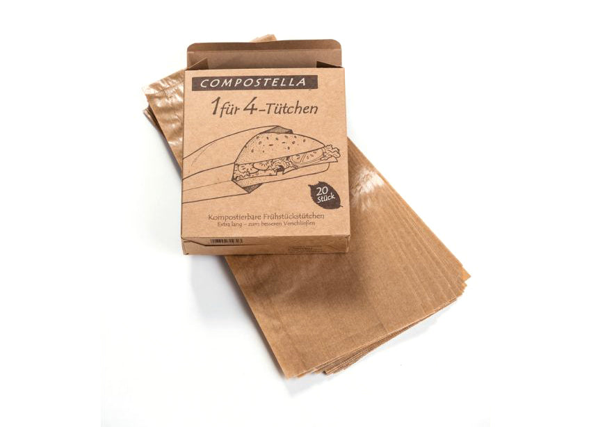 Compostela 4-in-1 fresco y ahorro de bolsas grandes 12 pcs.