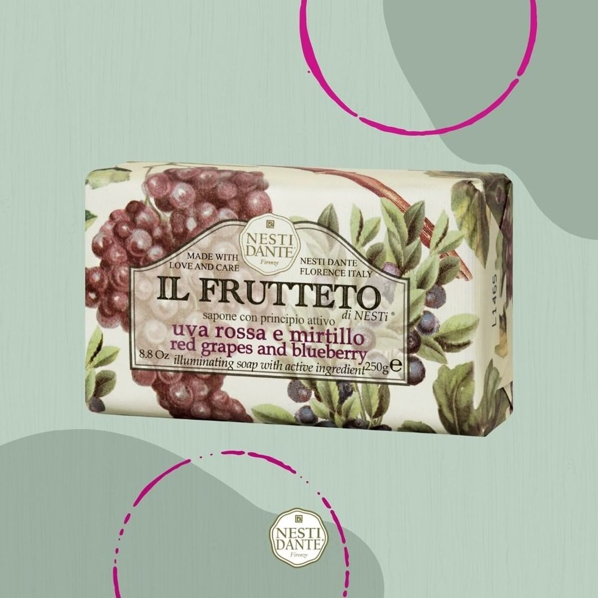 Nesti Dante Nesti Dante il Frutteto Red Grapes Blueberry Saap 250GR.