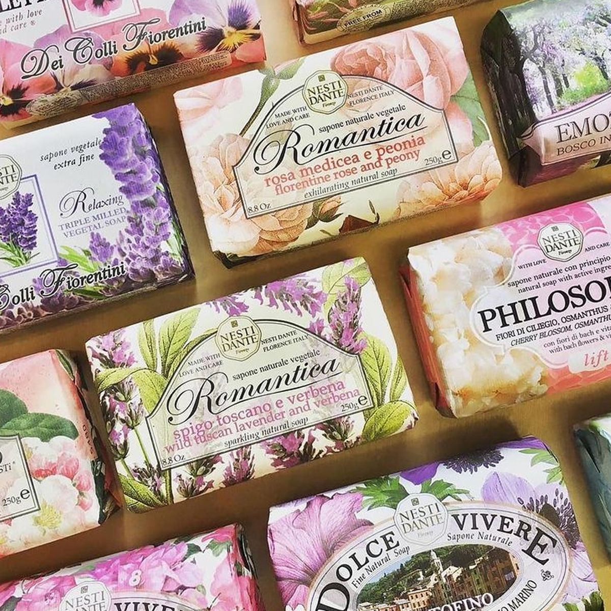 Nesti Dante Nesti Dante romántico Tuscan Lavender Verbena Soap 250gr.