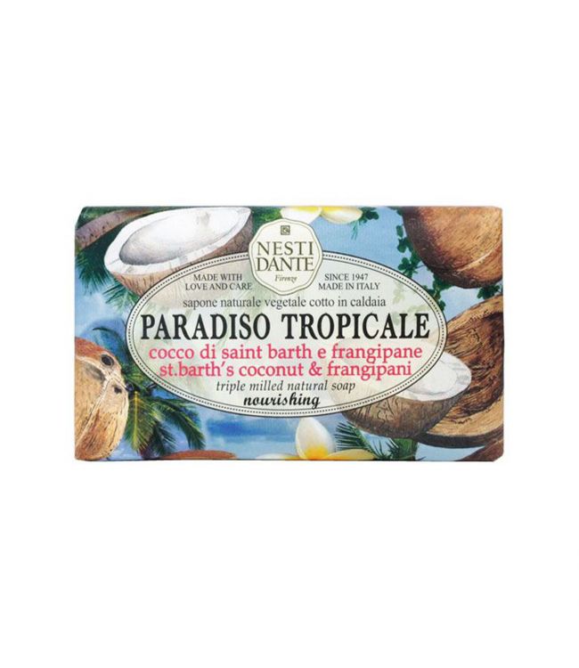 Nesti Dante Nesti Dante Paradiso Coco tropical frangipani jabón 250gr.