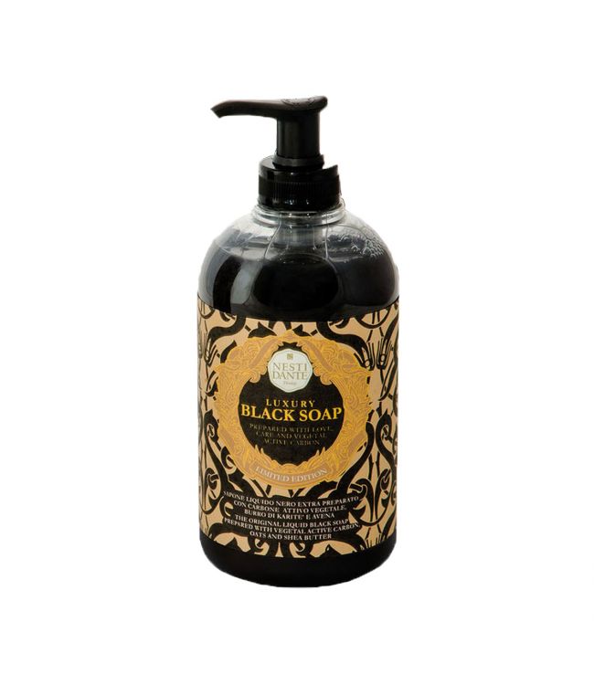 Nesti Dante Nesti Dante Luxury Black Soap Pump 500ml