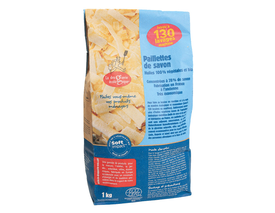 LA Droguerie Ecologique Soap Flakes Vegetable Organic 1 kg