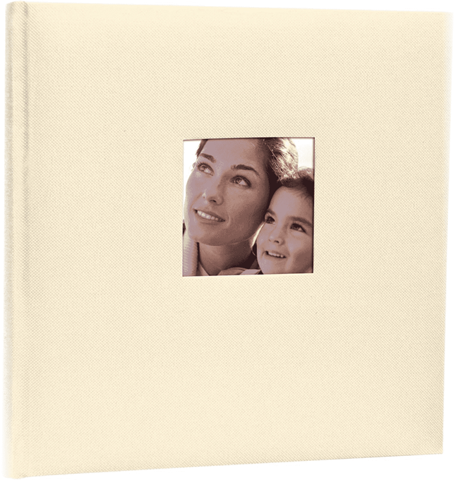 L'album fotografico zep OW313130 Cotton con Velina White con 30 fogli 31x31 cm